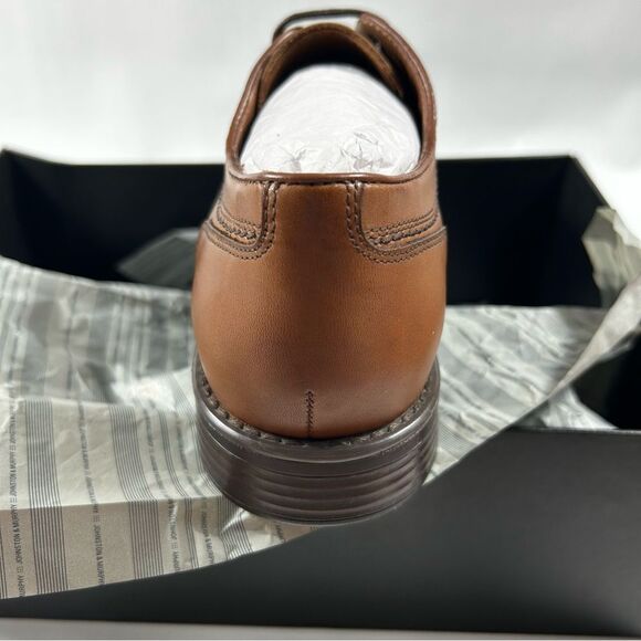 Johnston & Murphy -Men\'s Branning & Dress Cap Toe Oxford Tan Calfskin -SZ 8 M(D) main image 4